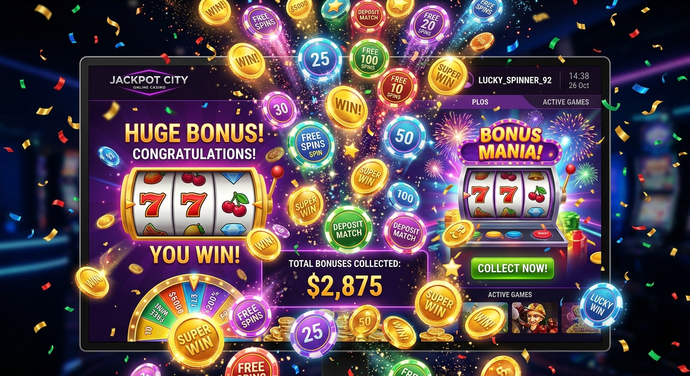 Tipologie di bonus disponibili nei casino stranieri - lista casino stranieri